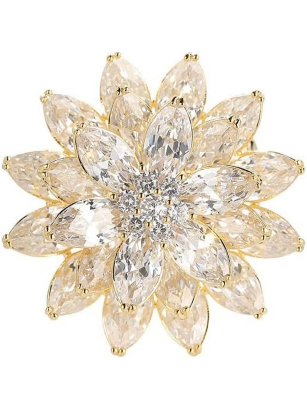 Elegant Flower Pearl Brooch for Women | Costume Jewelry Pin | Holiday Gift